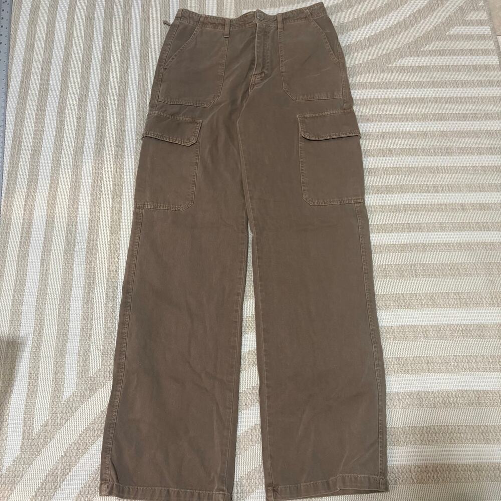 Zara Women's Brown Cargo Skater Pants Women's 4 Boho